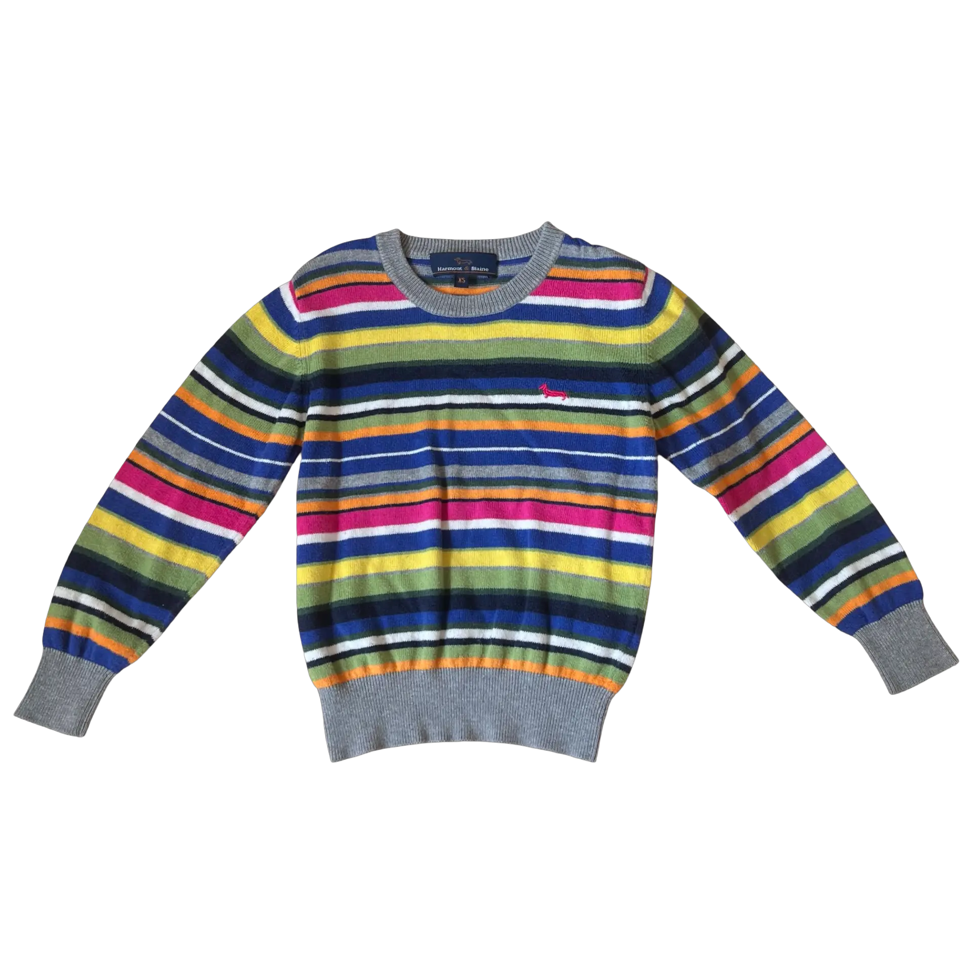Harmont & Blaine Multicolor Striped Sweater XS