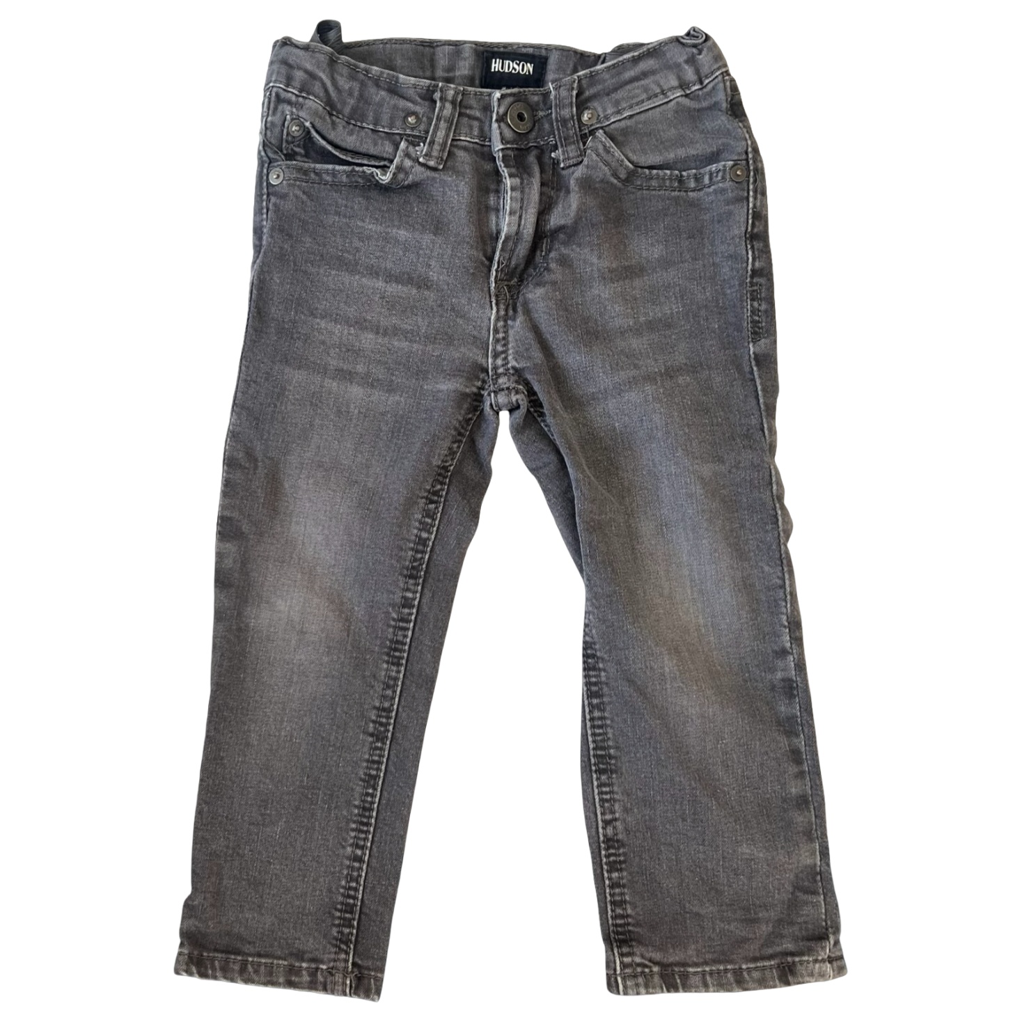 Hudson Straight Grey Jeans 2Y