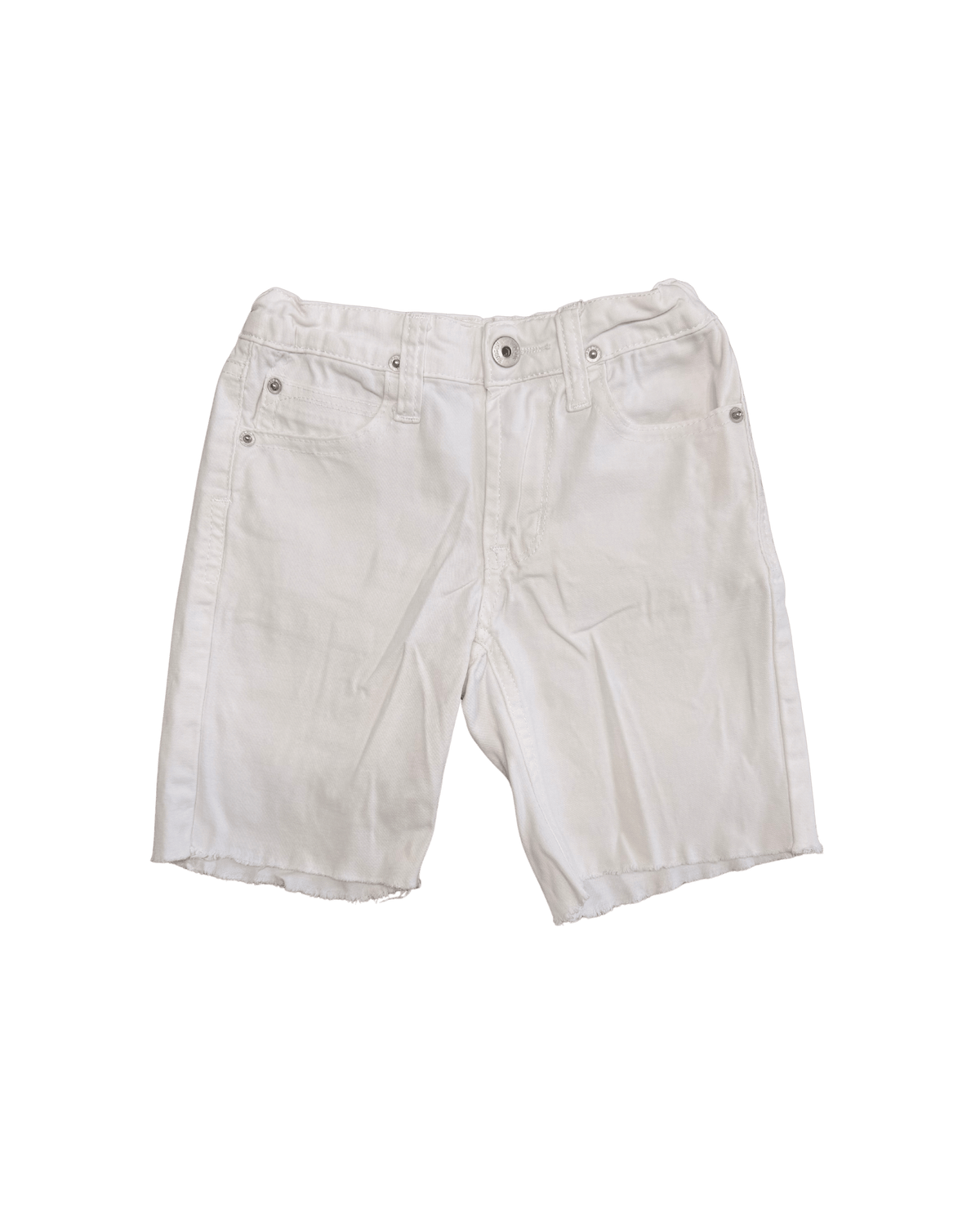 Hudson White Denim Shorts 5Y