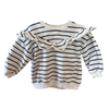 Zara Blue Striped Sweatshirt 18-24M