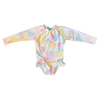 Minnow Patchwork Rash guard One Piece 2Y