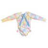 Minnow Patchwork Rash guard One Piece 2Y