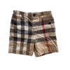 Burberry Check Cotton Shorts 2Y