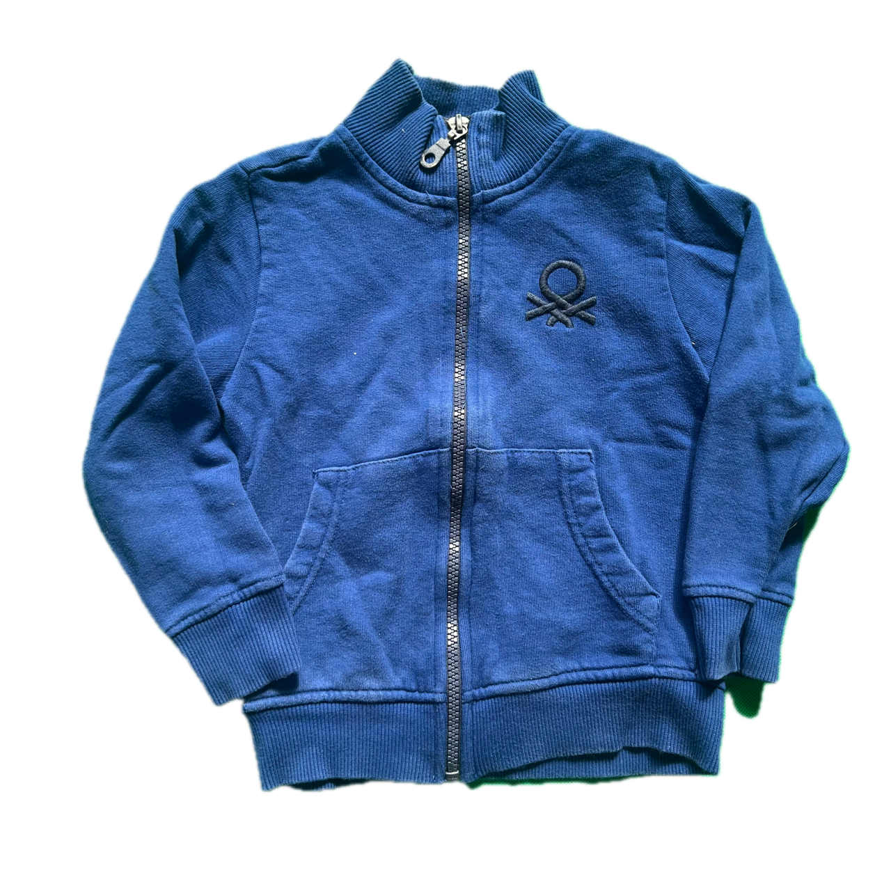 United Colors of Benetton Royal Blue Zip-Up 3-4Y