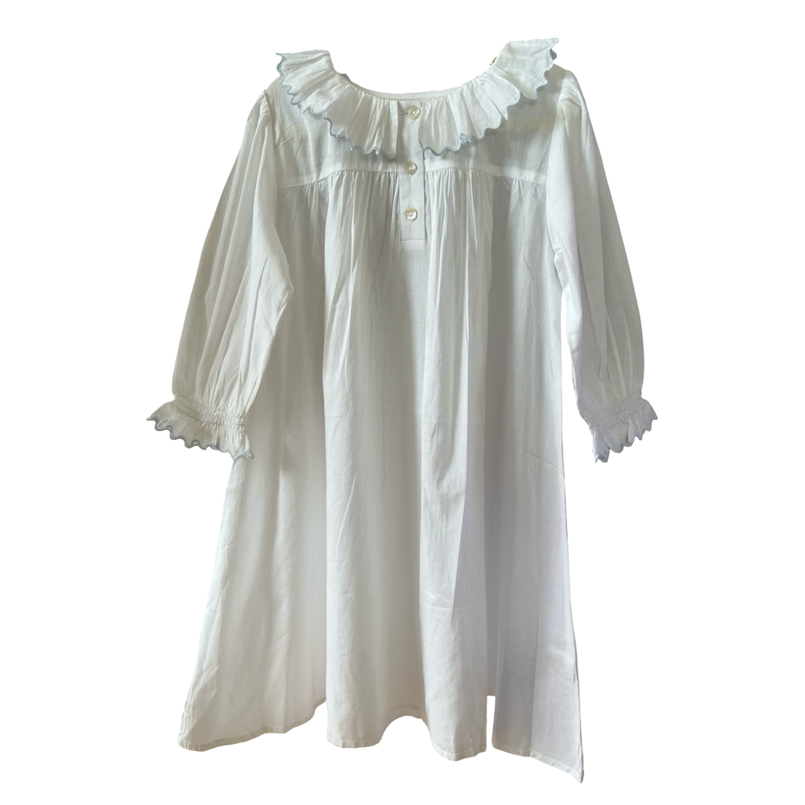 If Only If White Margot Nightgown 2-4Y
