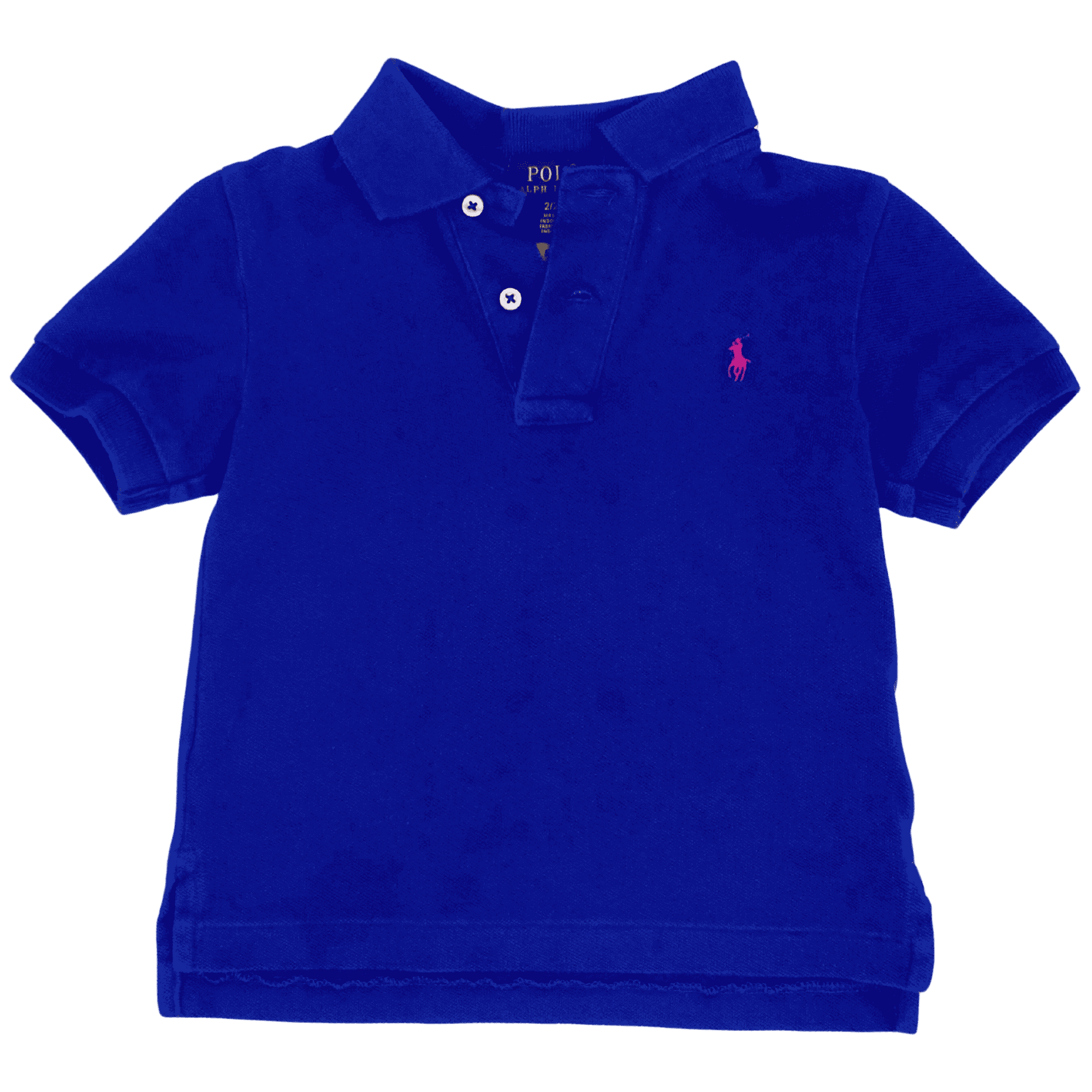 Ralph Lauren Short sleeve Royal Blue Polo 2Y