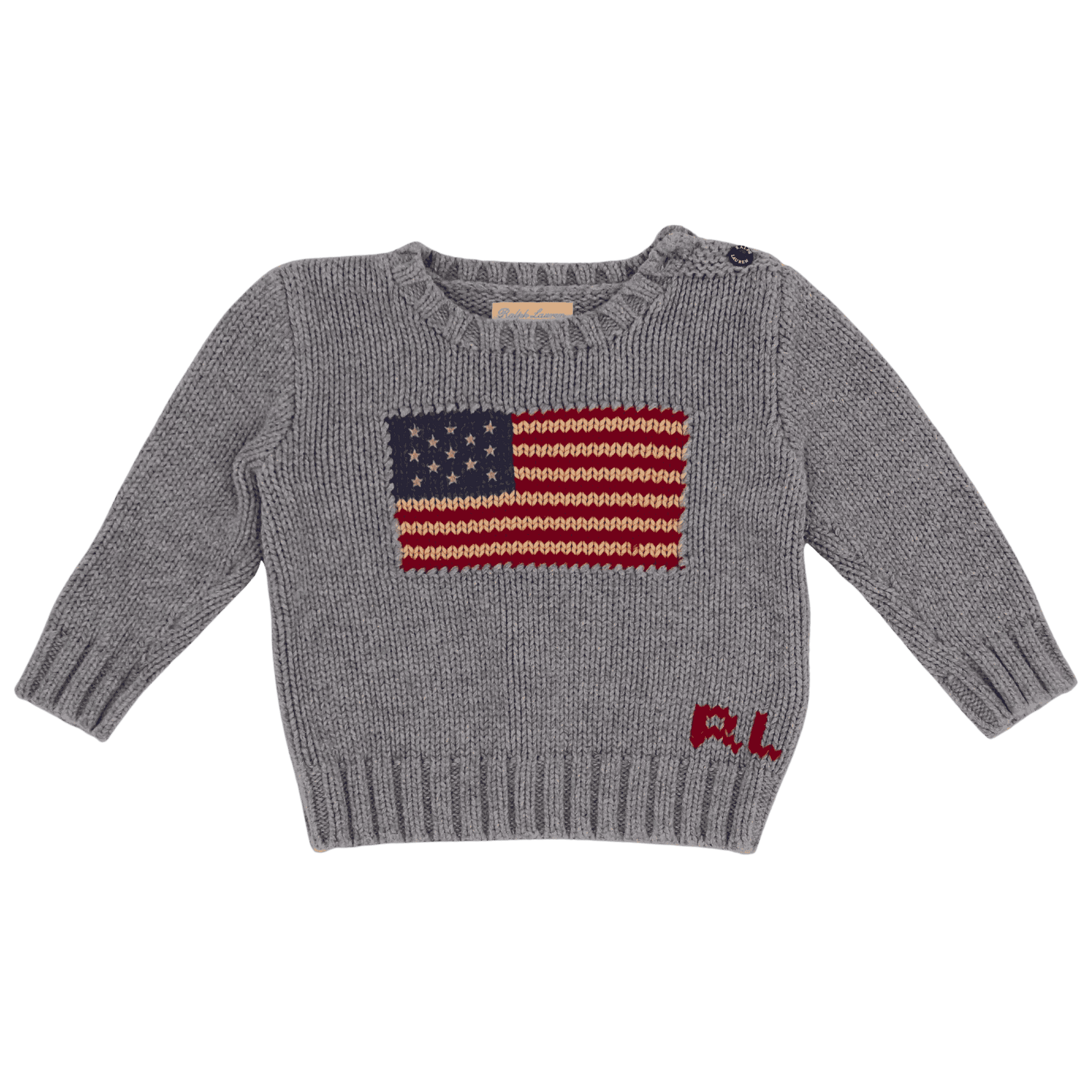 Ralph Lauren Flag Sweater 12M