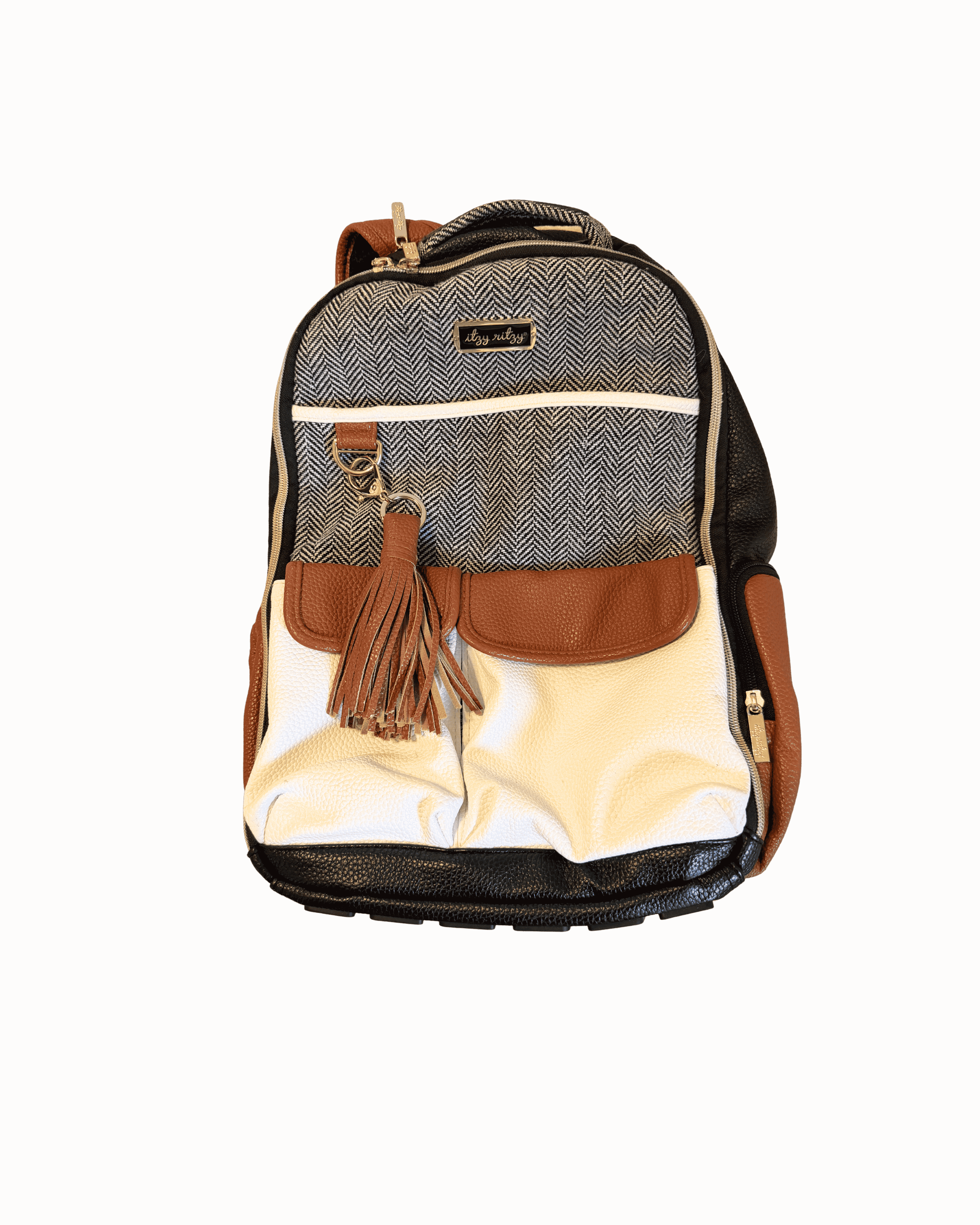 Itzy Ritzy Boss Diaper Bag Backpack with Changing Pad