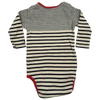 J Crew Baby Long-Sleeve Striped Onesie  6-12M