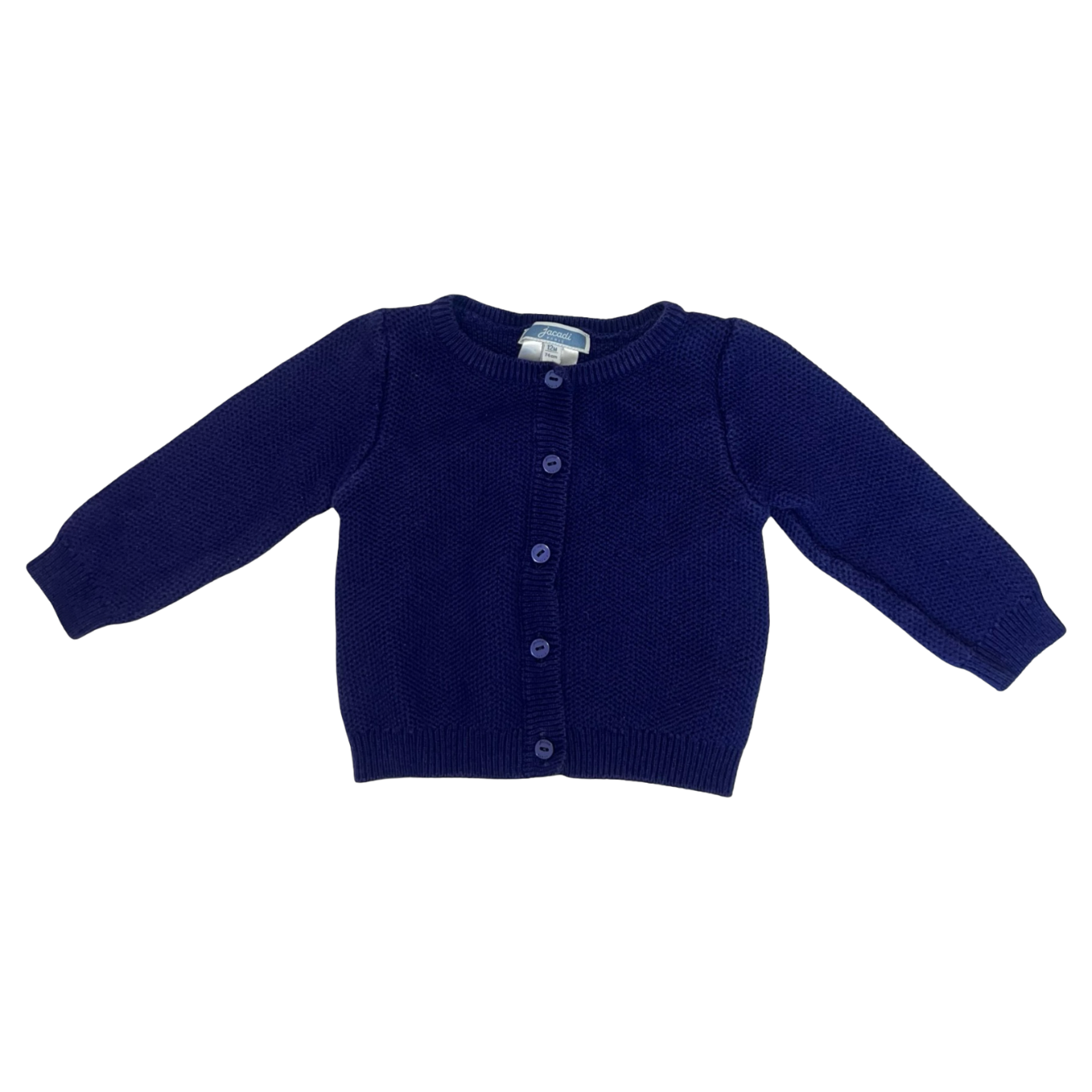 Jacadi Blue Cardigan 12M
