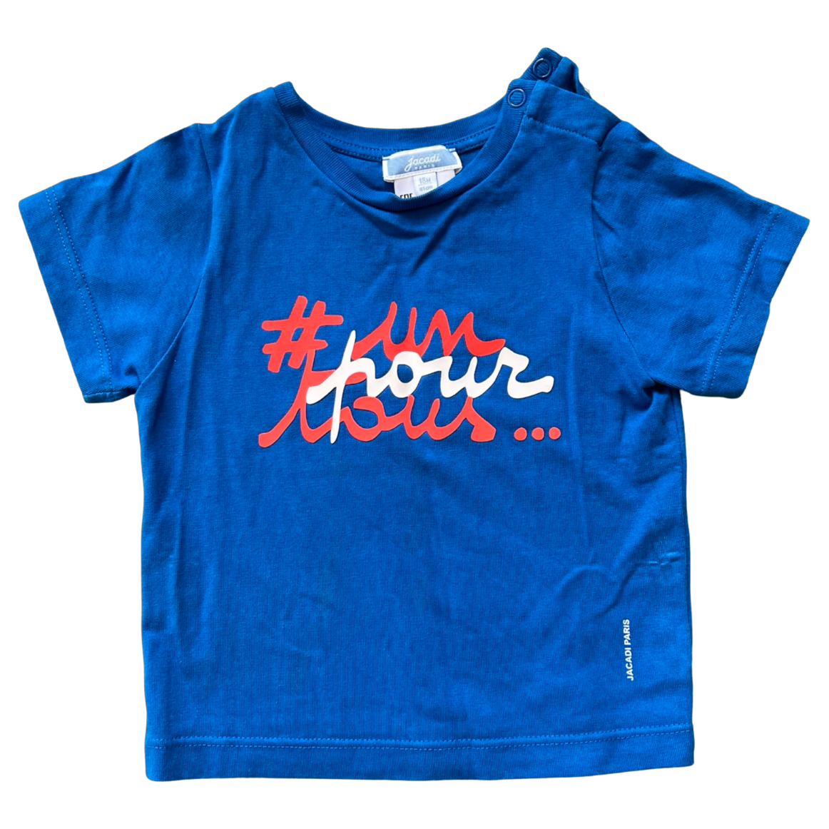 Jacadi Blue Graphic T-Shirt 18M
