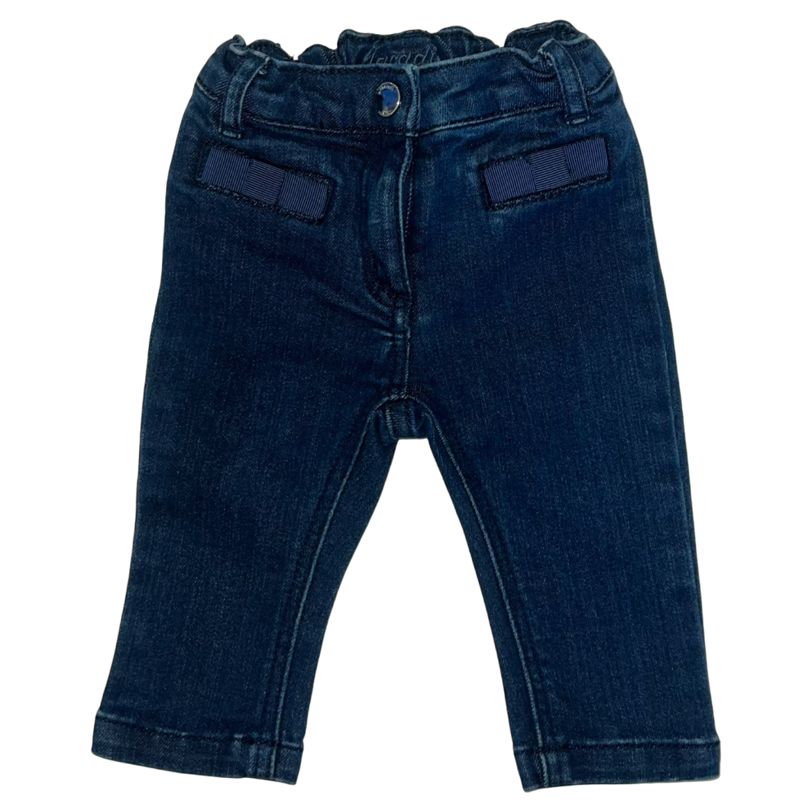 Jacadi Bow Pocket Jeans 6M