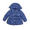 Jacadi Navy Blue Heart Puffer Jacket 4Y