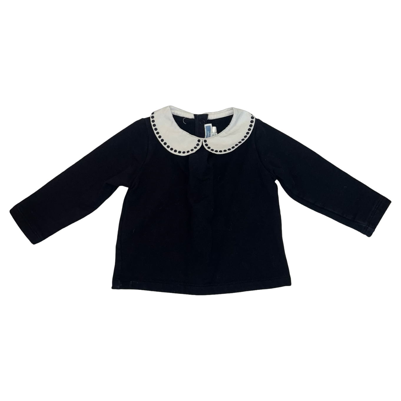 Jacadi Navy Long Sleeve Top 12M