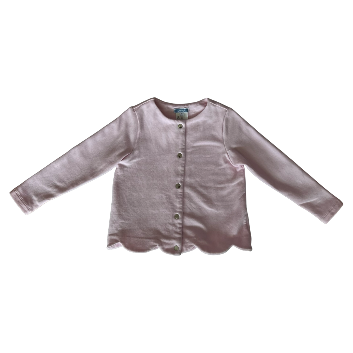 Jacadi Pink Fleece Cardigan 4Y