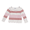 Jacadi Red and Pink Striped Long-Sleeve 4Y
