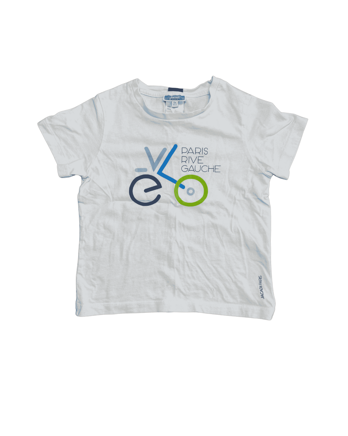 Jacadi White Paris Graphic T-Shirt 6Y