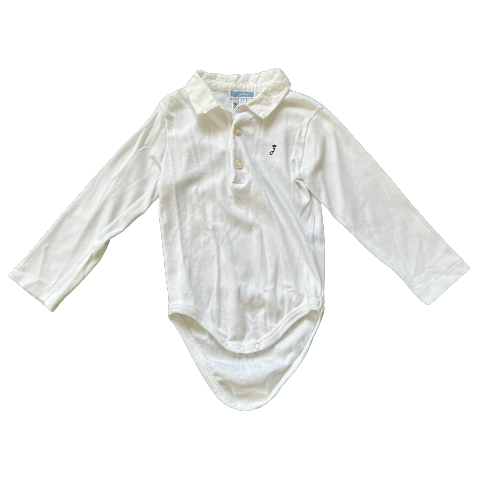 Jacadi White Onesie 36M