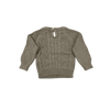 Jamie Kay Grey Knit Sweater 6-12M