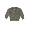 Jamie Kay Grey Knit Sweater 6-12M