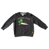 Janie and Jack Black Ocean Club Sweater 12-18M