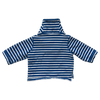 Janie and Jack Blue Stripe Shawl Sweater 3-6M