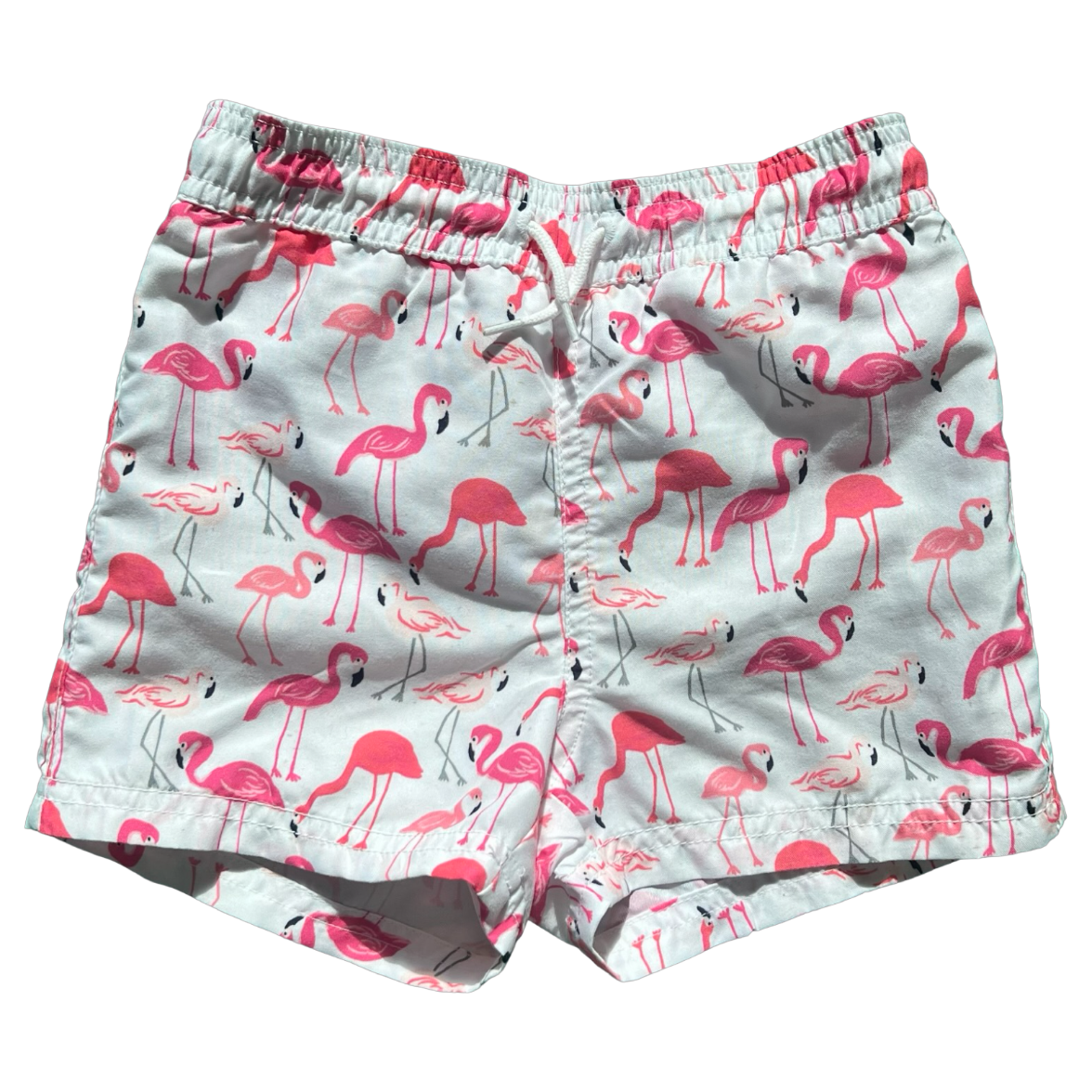 Janie and Jack Flamingo Swim Trunks 18-24M