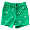 Janie and Jack Green Tennis Racquet Shorts 12-18M