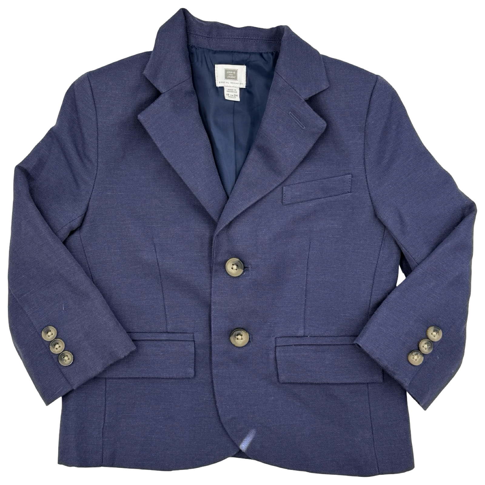 Janie and Jack Navy Blazer 18-24M