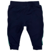 Janie and Jack Navy with a Green Stripe Joggers 12-18M