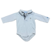 Janie and Jack White Duck Polo Body Suit 0-3M