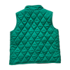 Janie and Jack Green Quilted Vest 2Y