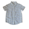 Janie and Jack Plaid Seersucker Shirt 4Y