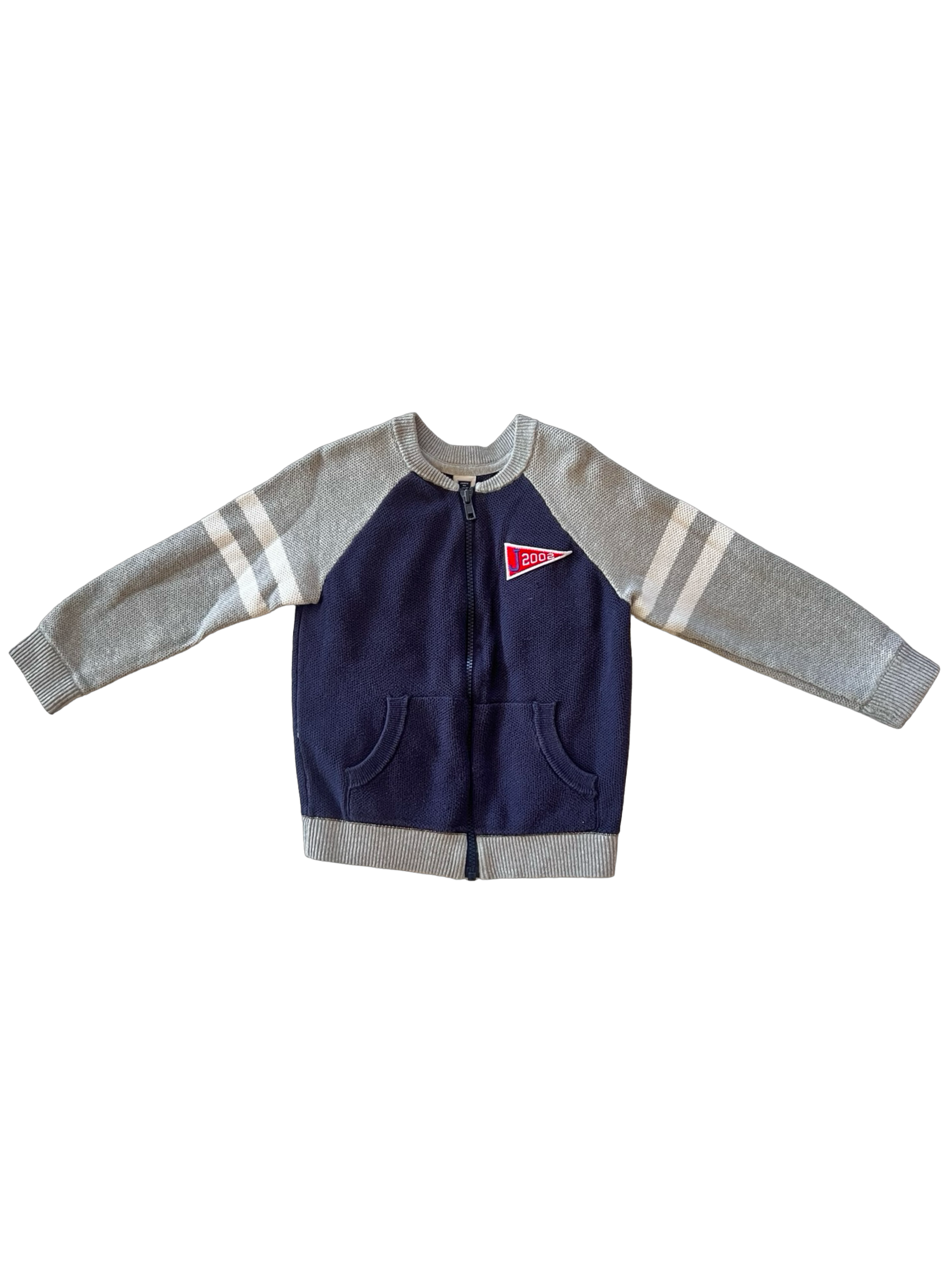Janie and Jack Varsity Sweater 4Y