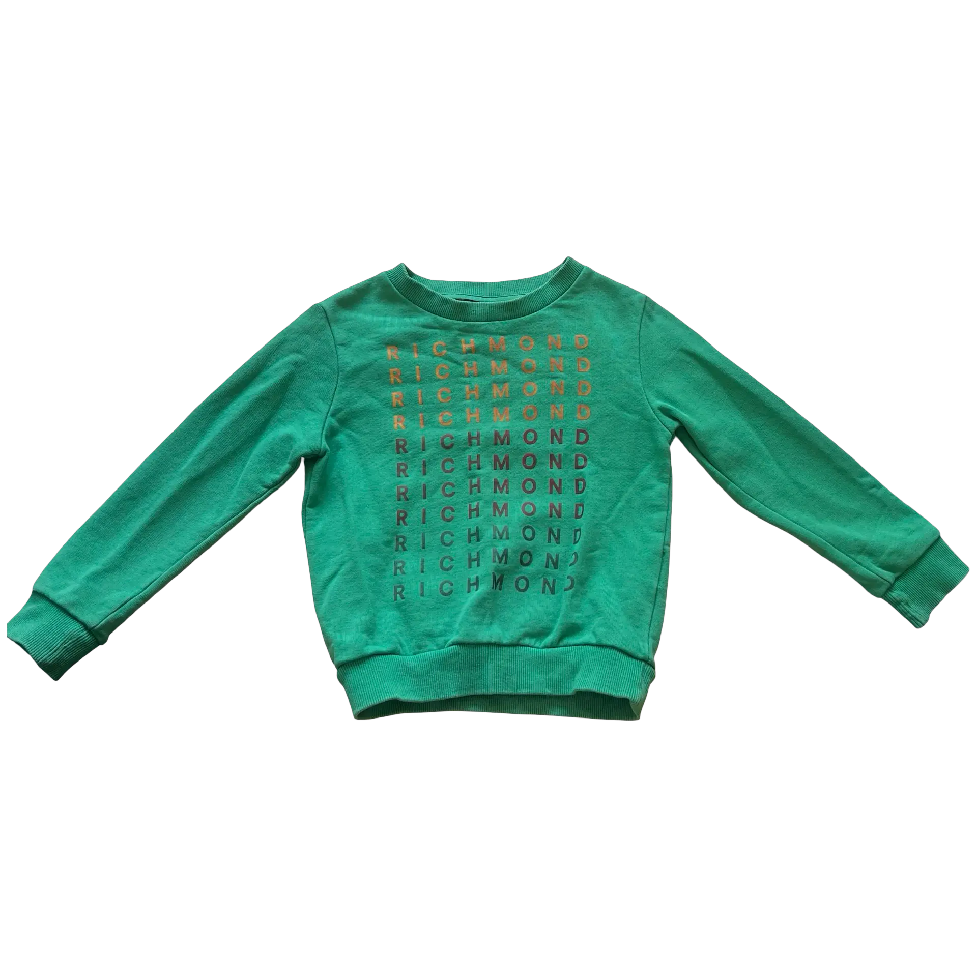 John Richmond Green Logo Sweatshirt 4Y