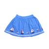 JoJo Maman Bébé Blue Sailboat Skirt 4-5Y