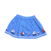 JoJo Maman Bébé Blue Sailboat Skirt 4-5Y