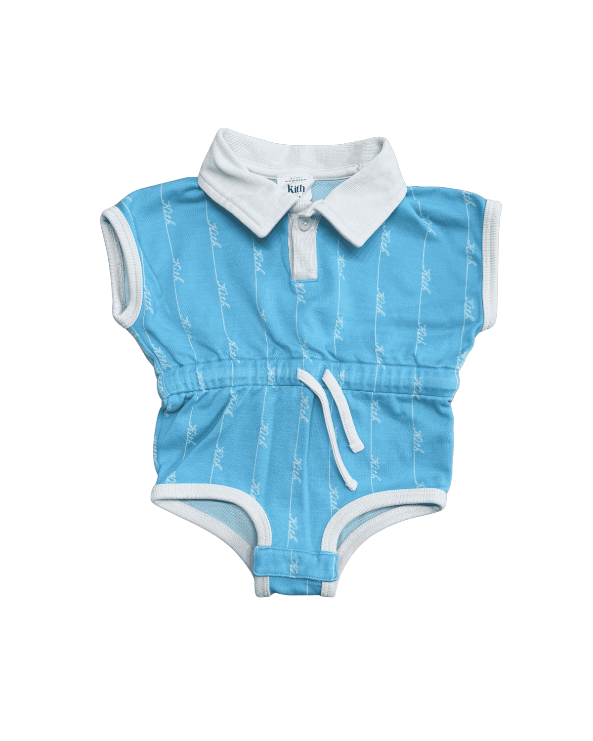 Kith Light Blue Knit Romper 6-9M