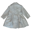 LIVLY Grey Leopard Dress Coat 3Y