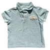 Lacoste Grey Cotton Piqué Fleece Logo Polo 2Y