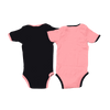 Harley Davidson Black and Pink Graphic Onesie Set 18M