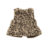 First Impressions Leopard Print Faux Fur Vest 6-9M