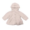 First Impressions Pink Faux Fur Coat 6-9M