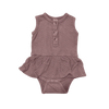 Kate Quinn Purple Onesie with Skirt 6-12M