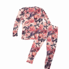 Posh Peanut Pink Floral Print Pajama Set 2Y