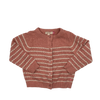 Pink Chicken Pink and White Cardigan 2Y