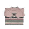 Polkatots Pink and Grey Designed Sweater 2Y