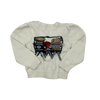 Ralph Lauren White Sweater with Bears on a Ski Lift 3Y