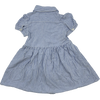 Ralph Lauren Blue and White Striped Collared Dress 24M