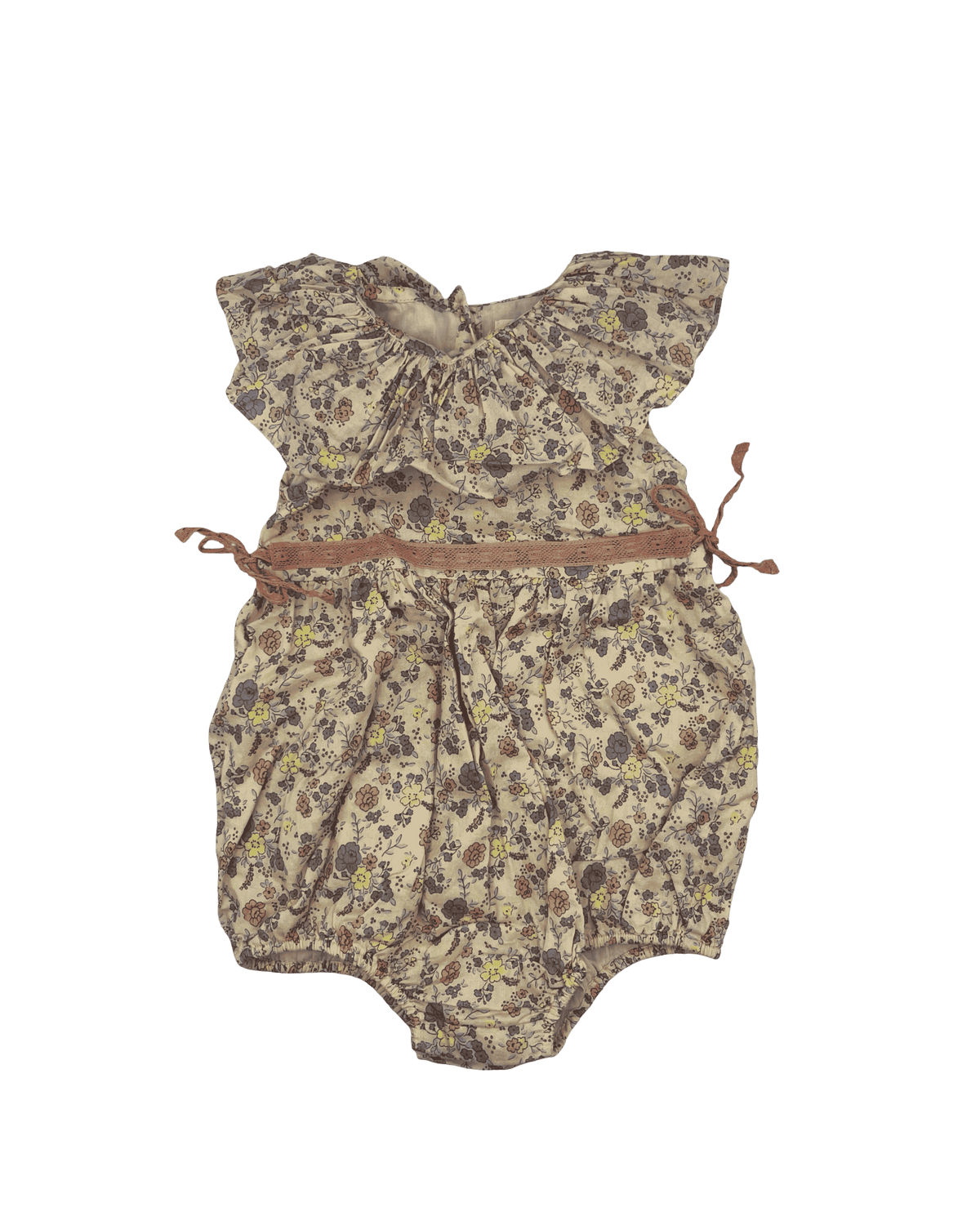 Louis Louise Floral Romper 18M